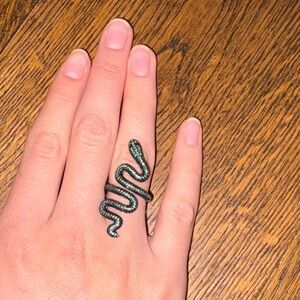 Authentic Reputation Tour Taylor Swift Green Snake Ring
